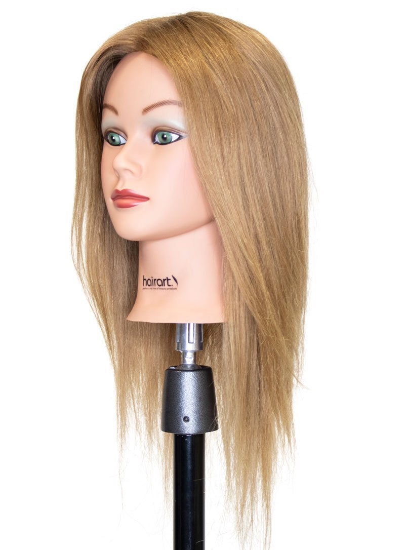 Mimi Human Hair Anime Doll Head Miniquin [HairArt Reika Mini Mannequin Styling Collection]
